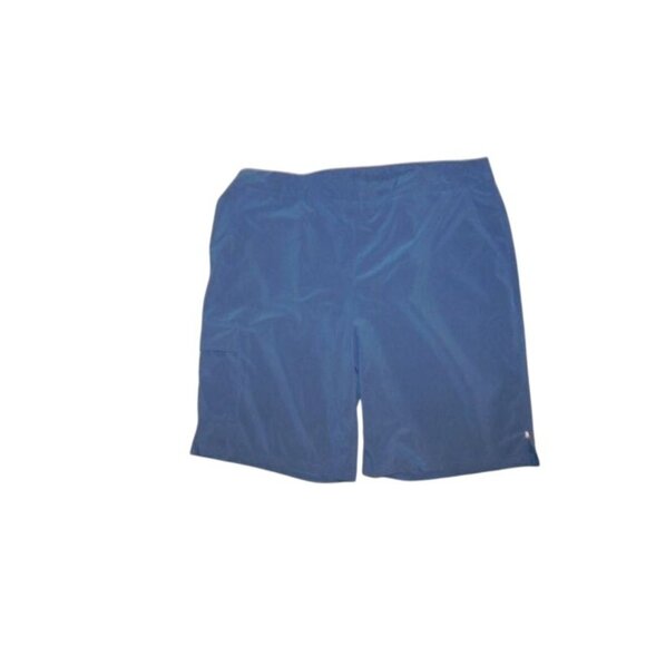 Chico's Size L Large NAvy Blue Lightweight Sporty Shorts - Picture 1 of 2